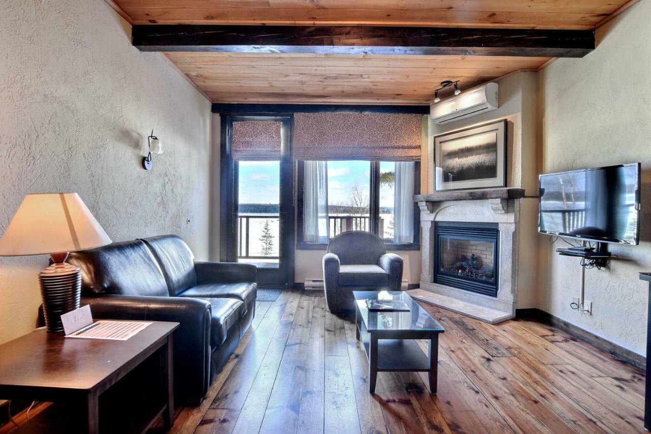 Les Condos Du Lac Taureau- Rooms & Condos Saint-Michel Exterior foto